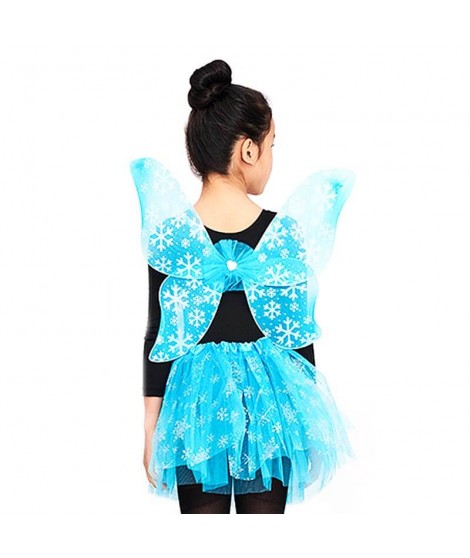 [A16227MLY] CONJUNTO MARIPOSA TUTU NIEVE
