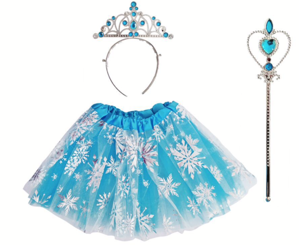 [T18031HS] CONJUNTO TUTU ESCARCHA