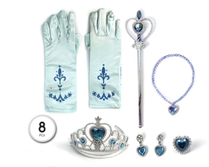 [71453] SET PRINCESA 5PC AZUL