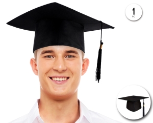 [72252] SOMBRERO GRADUADO TELA ADUL