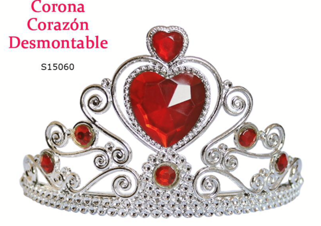 [S15060] CORONA DEMONTABLE PLATA