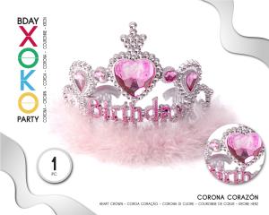 [71410] CORONA BIRTHDAY GIRL PLUMAS