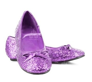 [B22MORADA] BAILARINA MORADA PURPURINA (22)