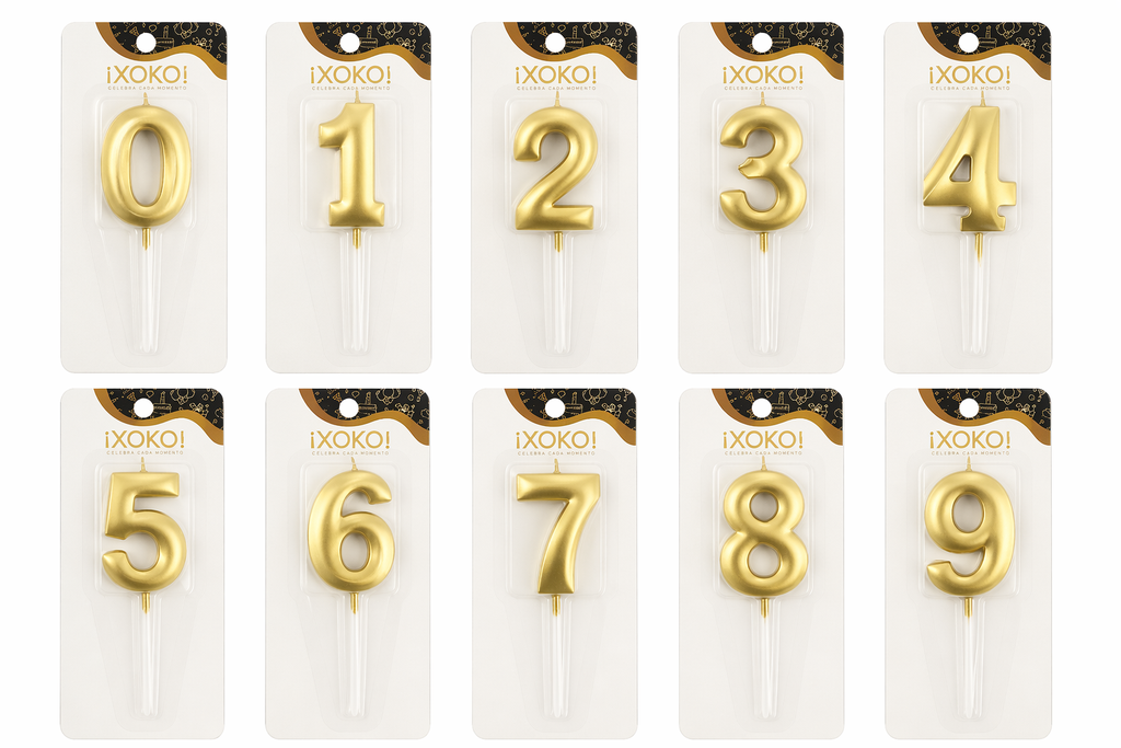 VELA 7CM ORO (0)