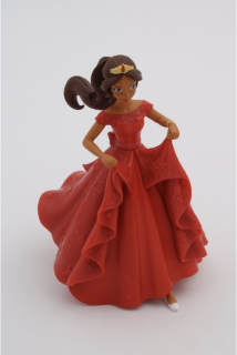 Elena en vestido de fiesta