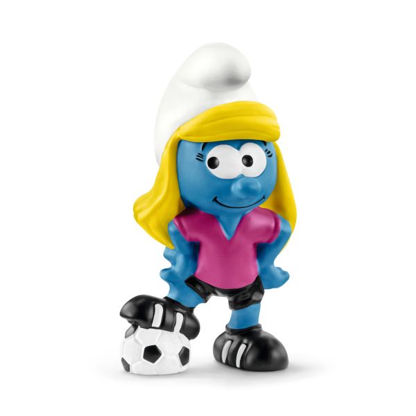 20805-Pitufina futbolista-(Schleich)