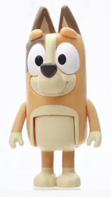 FIGURA 8 cm BLUEY naranja