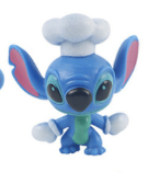 Figura STITCH 8cm COCINERO
