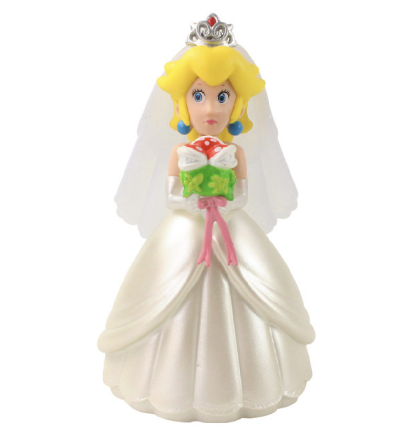 PEACH NOVIA BLANCA - MARIO BROS
