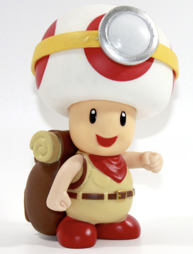 TOAD EXPLORADOR - MARIO BROS