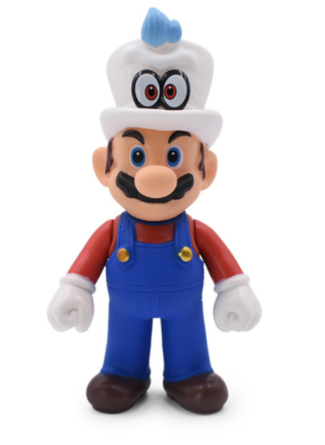 MARIO BROS CON GORRA BLANCA ODYSSEY