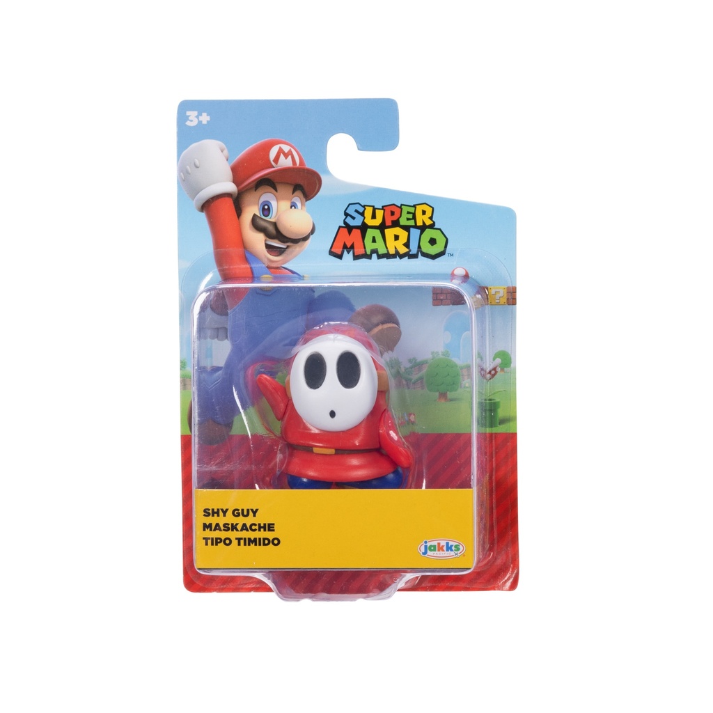Super Mario 6 cm - Shy Guy rojo