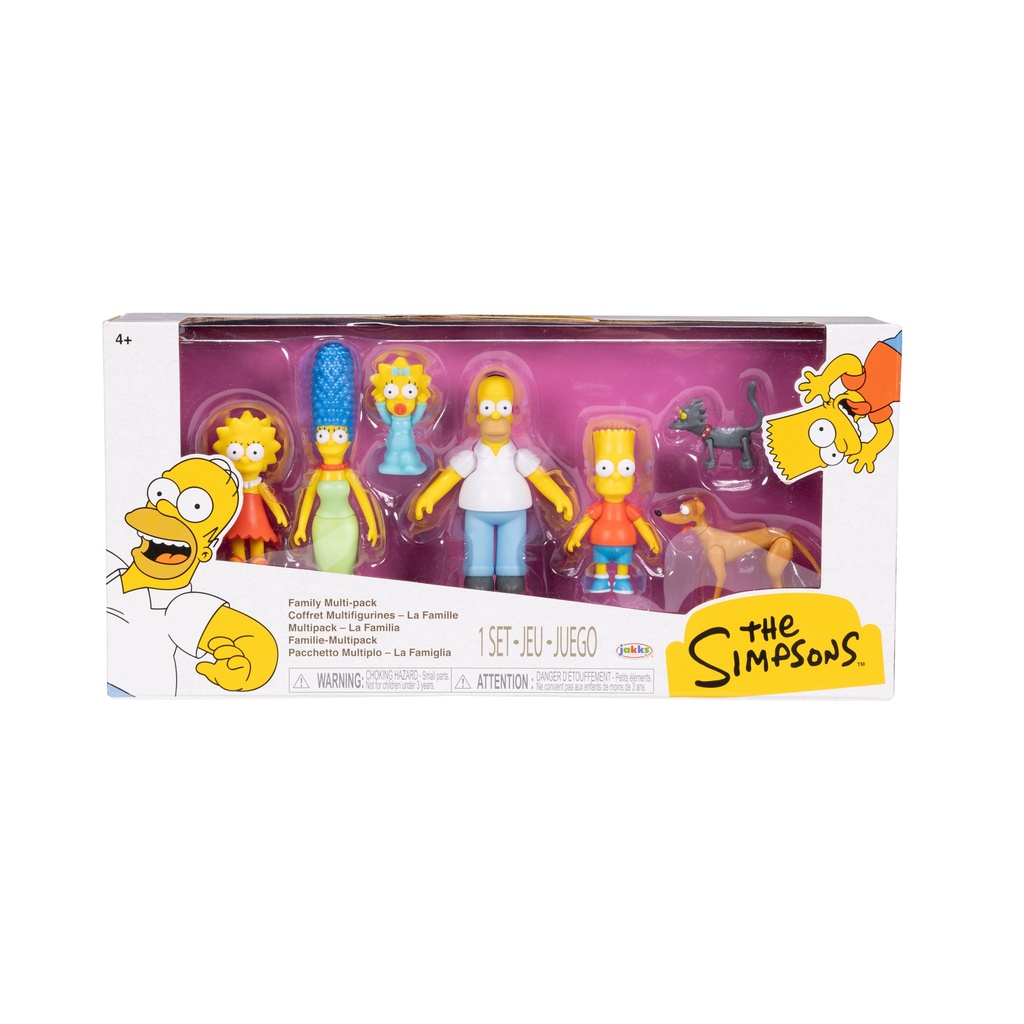 Los Simpsons - Multipack de 7 Figuras 6 cm