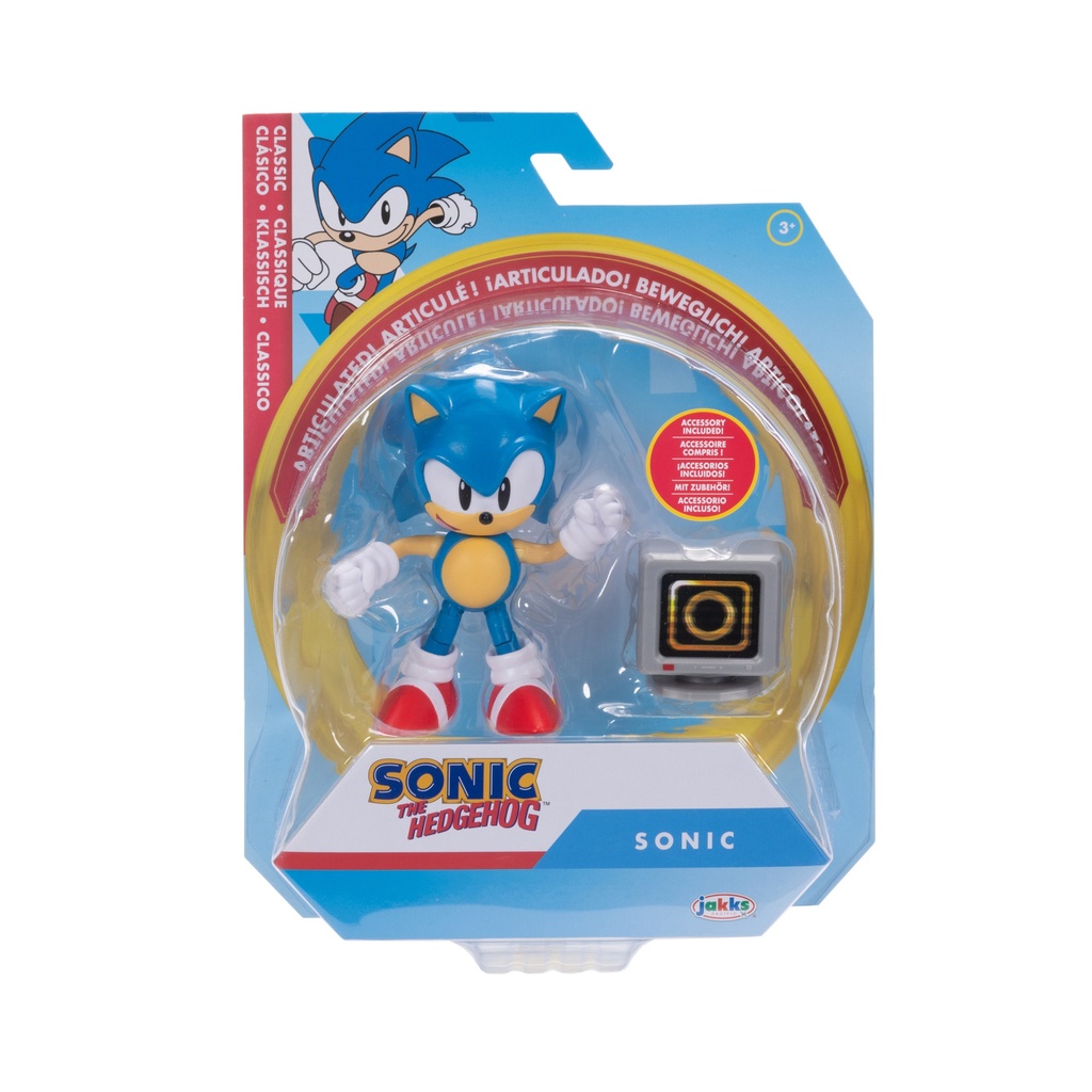 Sonic - figuras 10 cm con Accesorio- Sonic