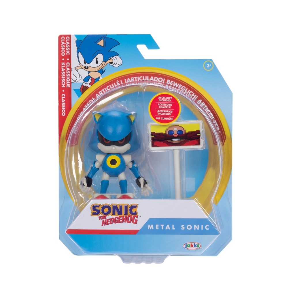 Sonic - figuras 10 cm con Accesorio- Metal Sonic