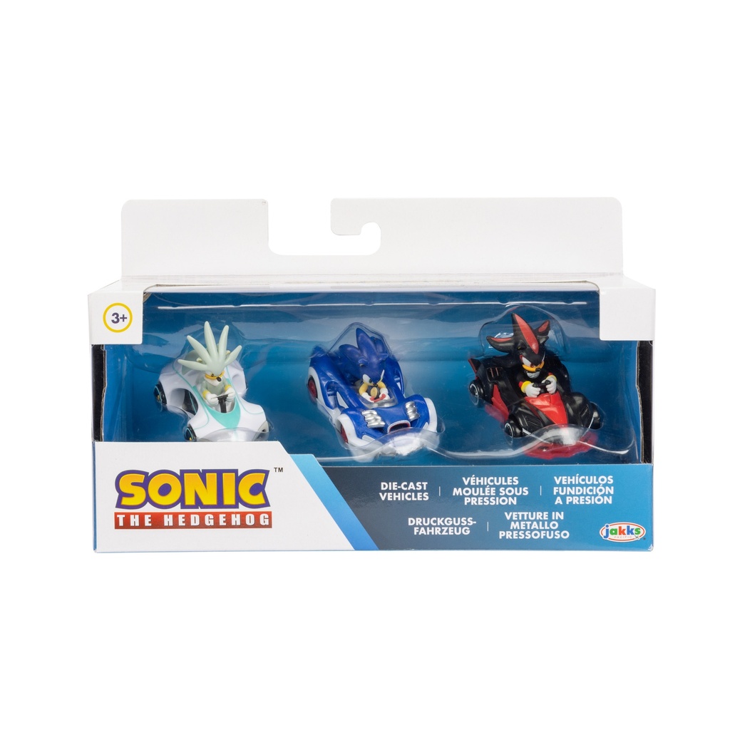 Sonic - Multipack de 3 Vehículos