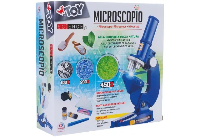 [36357] MICROSCOPIO C/ LUZ Y ACCESORIOS