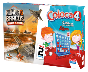 Coloca 4 + Hundir Barcos