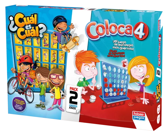 [11520-] Coloca 4 + ¿Cuál es Cuál?