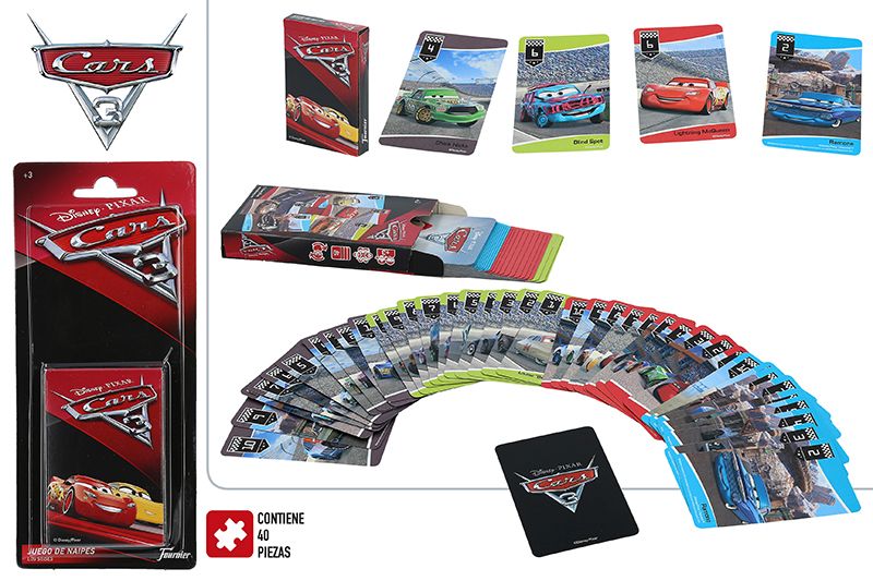 1034804 - BARAJA NAIPES - CARS 3