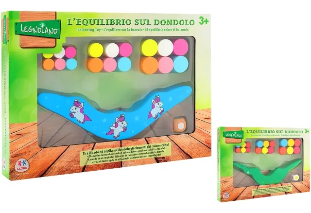 [38917] JUEGO EQUILIBRIO UNICORNIO/COCODRILO
