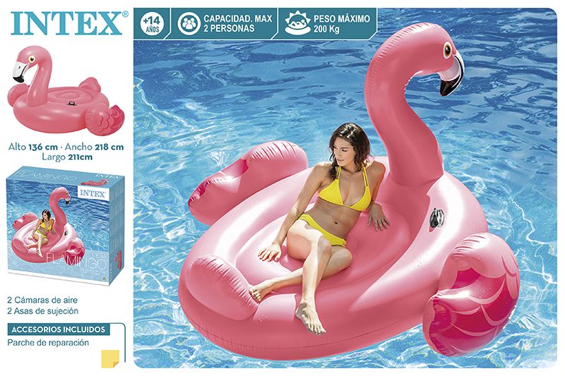 ISLA FLAMINGO MEGA 218X211X136 CM