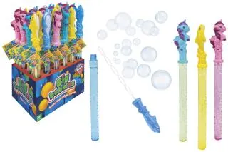 [40946] TUBO BURBUJAS CM39.5  UNICORN, TIBURON 118ml 4COL