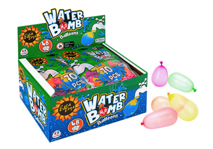 GLOBOS DE AGUA 40 GLOBOS X BOLSA