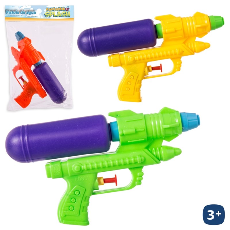 PISTOLA DE AGUA 3/C 20 CM