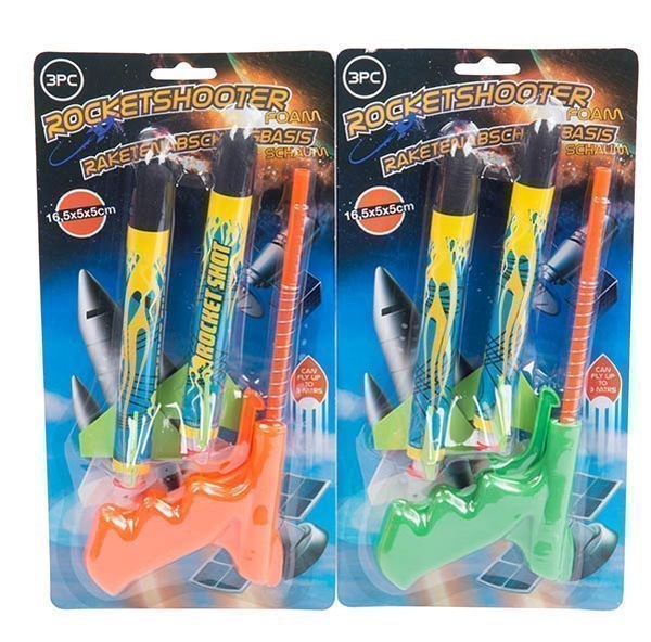 LANZACOHETES 3PCS POLIESTIRENO