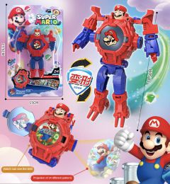 RELOJ ROBOT MARIO BROS