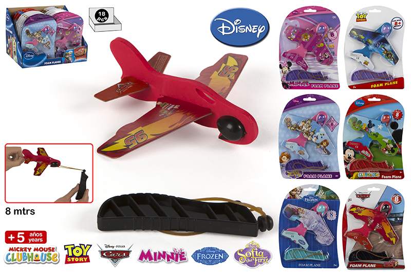 AVION FOAM DISNEY 6/S - DISP 18