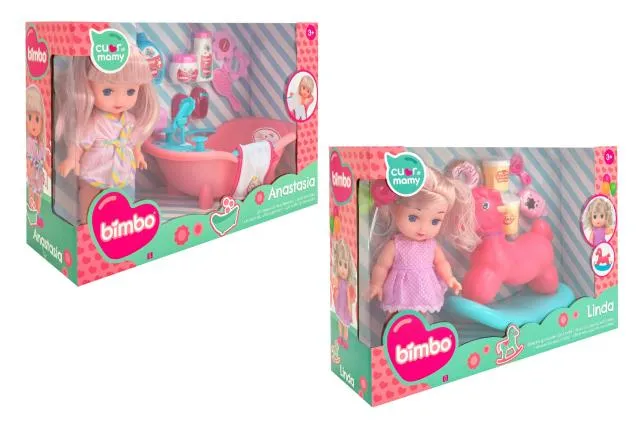 [40649] BIMBO MUÑECA 25CM CON ACCESORIOS