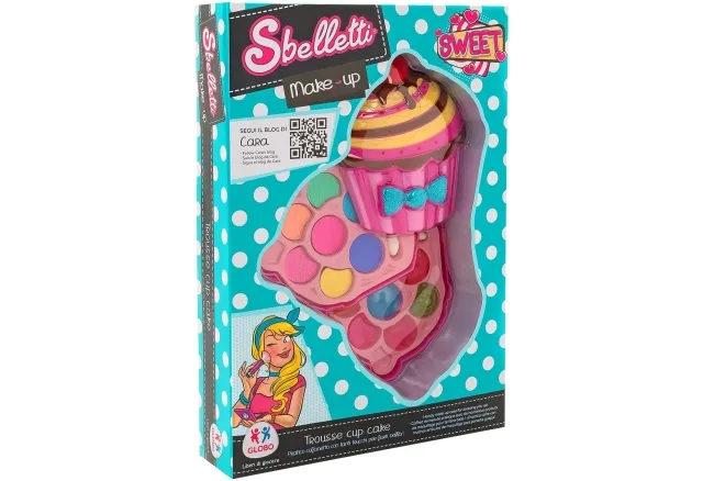 [39044] CUP CAKE MAQUILLAJE 2 PISOS