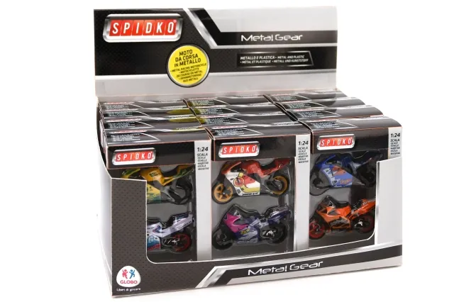 [34511] D-CAST Motos de carrera 2pz. 1:24