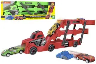 [42299] CAMION LANZADERA/2PCS COCHES. 2 COL.