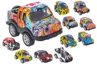 [41035] COCHE RETRACTIL GRAFITI