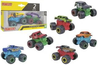 [41549] BIG FOOT COCHE DIE CAST 2PCS 6 SURT.
