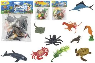 [41315] ANIMALES MARINOS 12PCS. 3 DIST.