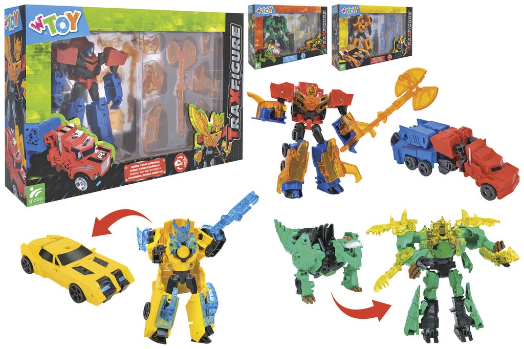 TRAXFIGURE ROBOT->VEHICLES 4 DIST.