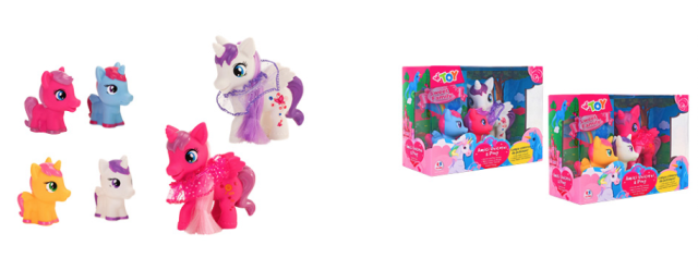 PONY Y UNICORNIOS 3PZS.