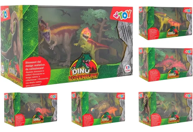 [39108] ANIMAL DINO 2PCS C/ARBOL