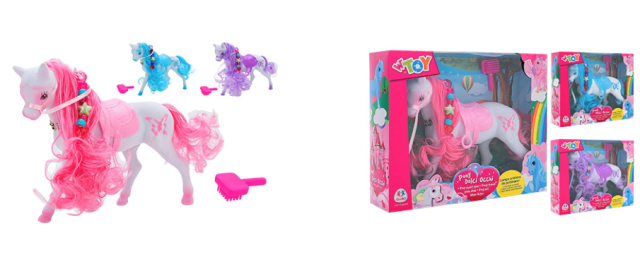 CABALLO/UNICORNIO 16CM