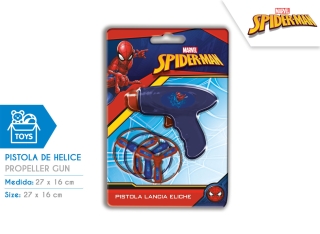 PISTOLA DE HELICE SPIDERMAN