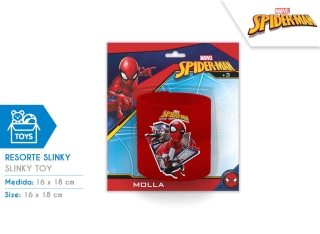 RESORTE SLINKY SPIDERMAN
