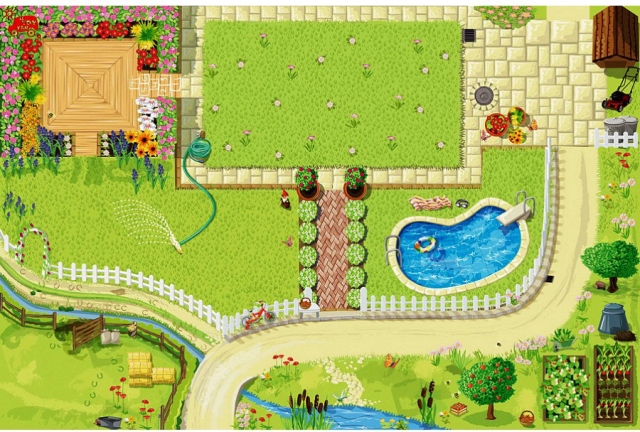MOQUETA HOUSE 150X100 CM