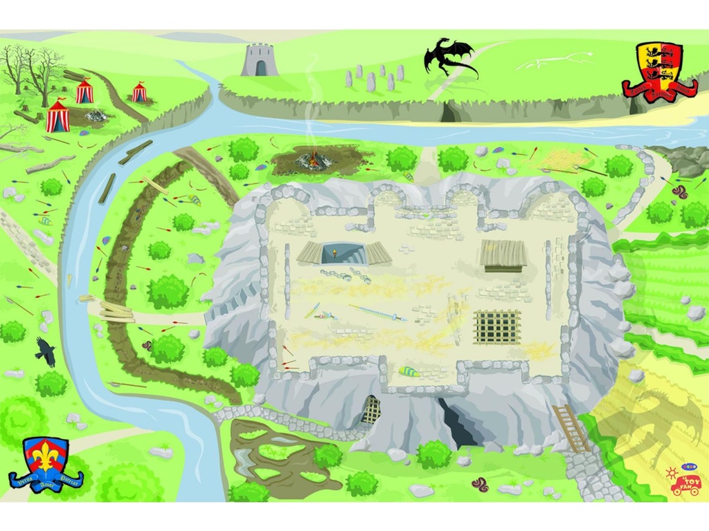 MOQUETA CASTLE 150X100 CM