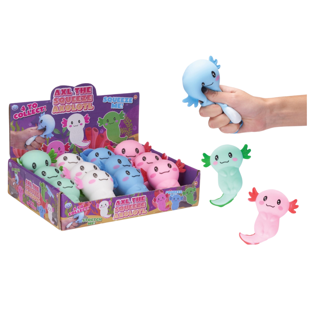 AJOLOTE SQUEEZY 10CM 4 MODELOS