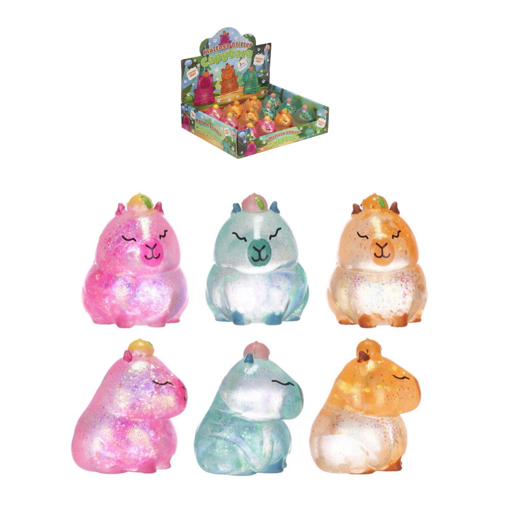 CAPIBARA GLITTER 3 MODELOS