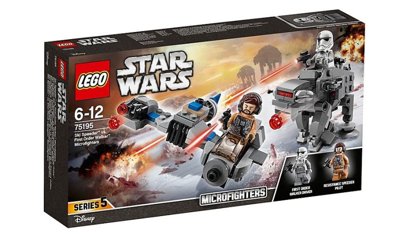 Microfighters: Speeder Esquiador vs. Caminante de